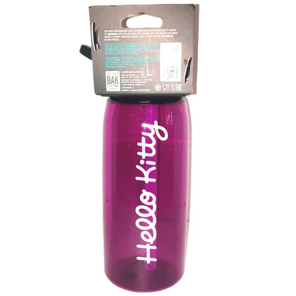 🆕Hello Kitty Devilish Camelbak Eddy+ 32oz Water Bottle Deep Magenta - Picture 3 of 7